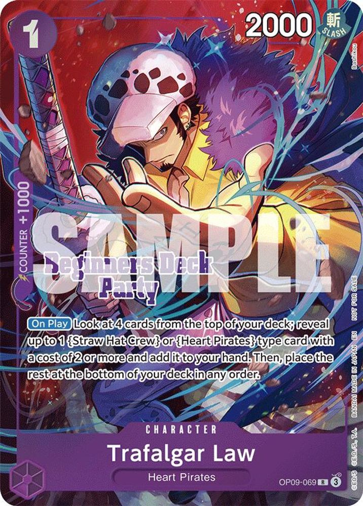 Trafalgar Law One Piece TCG Card