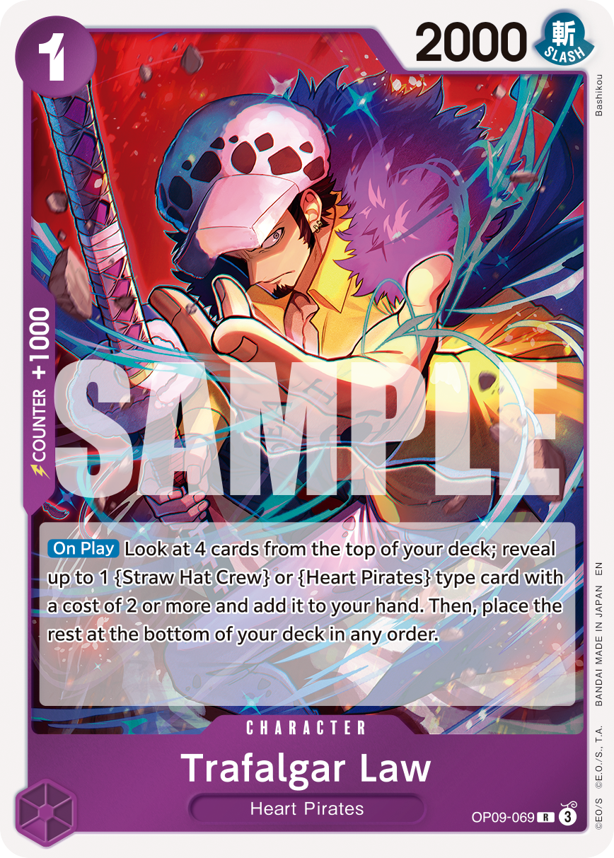 Trafalgar Law One Piece TCG Card