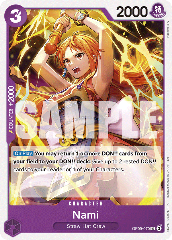 Nami One Piece TCG Card