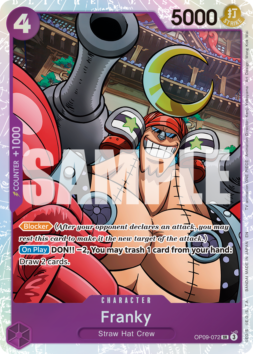 Franky One Piece TCG Card