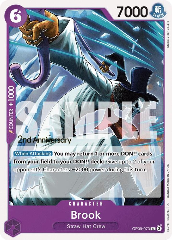 Brook One Piece TCG Card