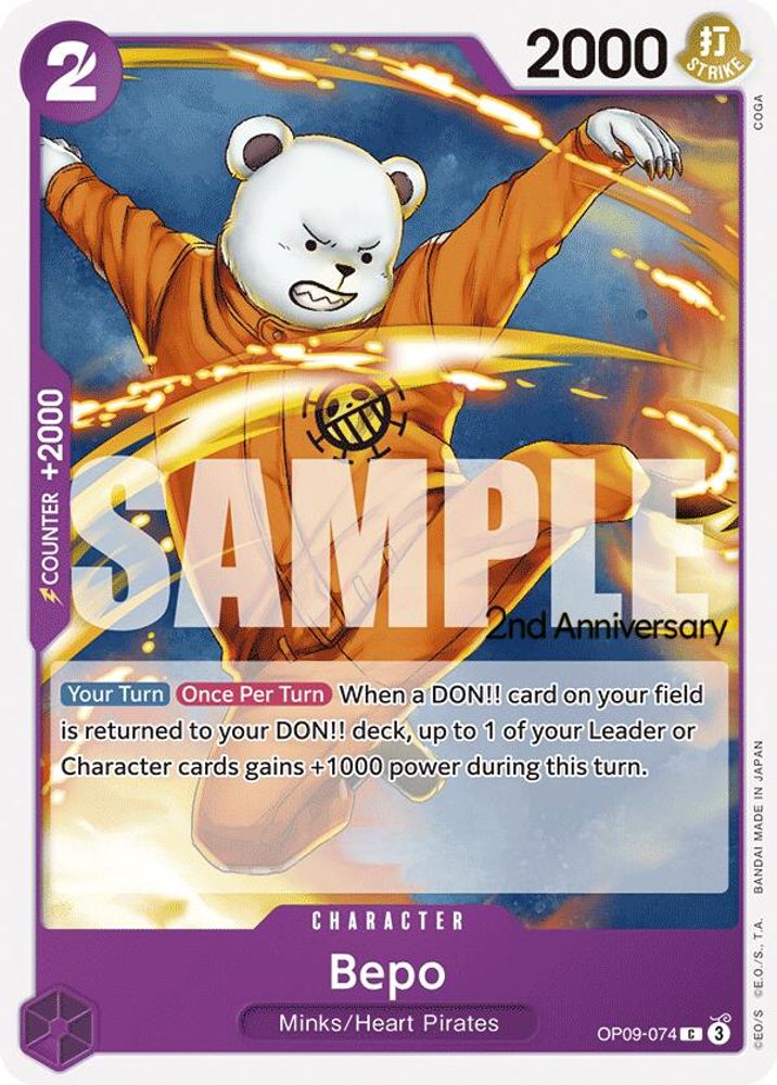 Bepo One Piece TCG Card