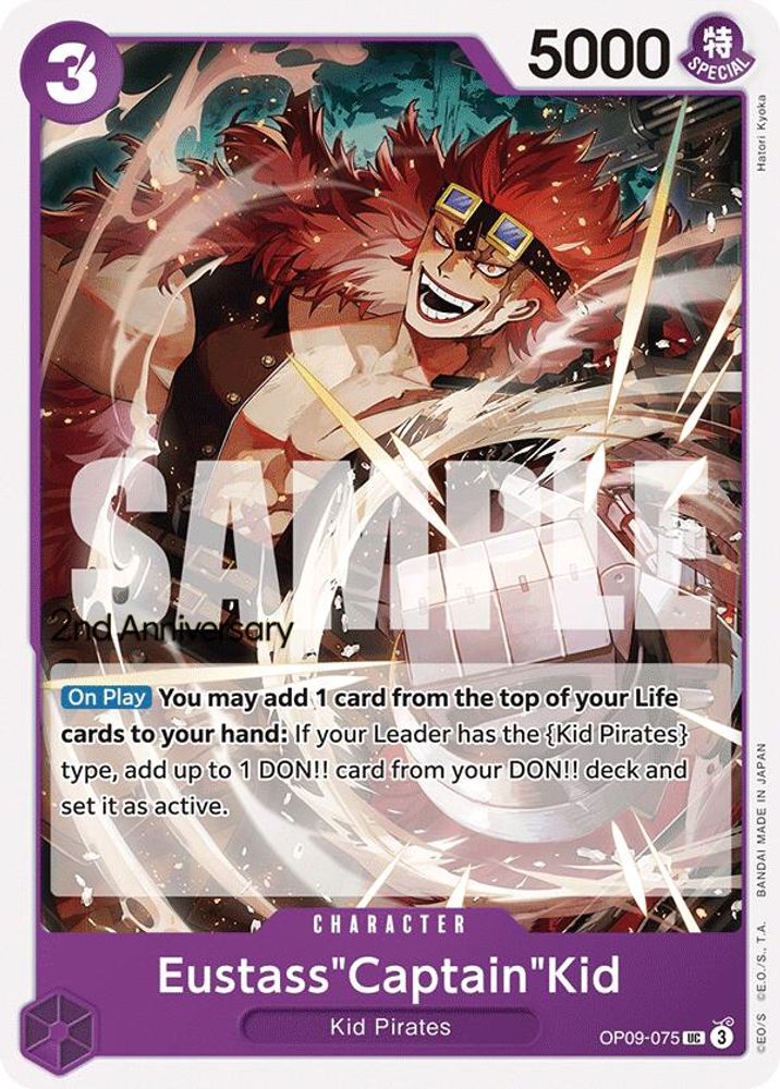 Eustass 'Captain' Kid One Piece TCG Card