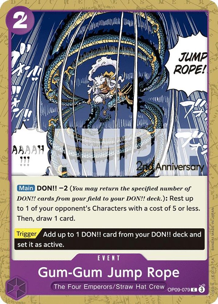 Gum-Gum Jump Rope One Piece TCG Card