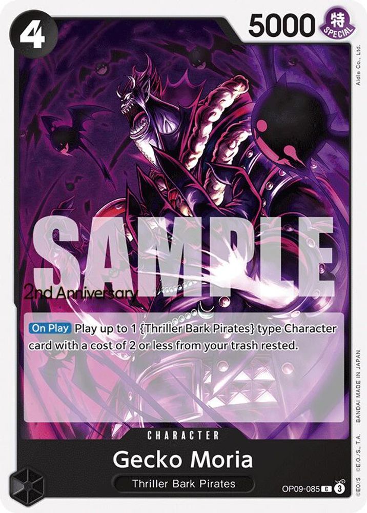Gecko Moria One Piece TCG Card