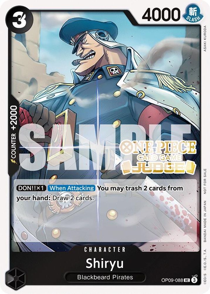 Shiryu One Piece TCG Card