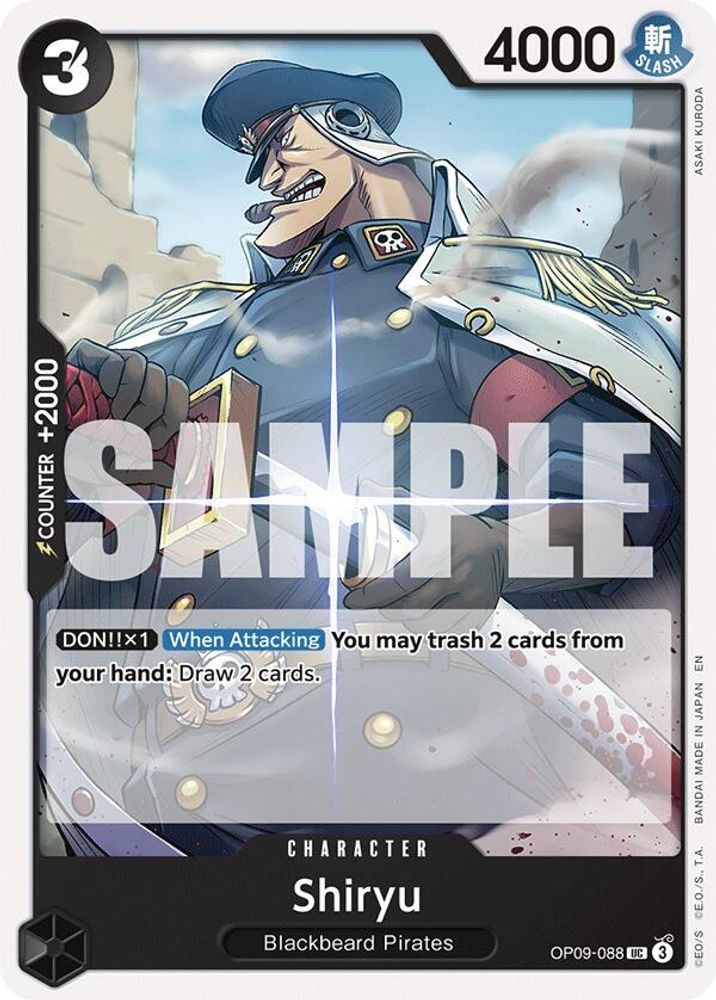 Shiryu One Piece TCG Card