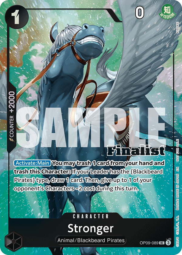 Stronger One Piece TCG Card