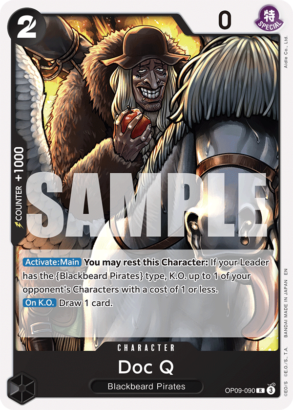 Doc Q One Piece TCG Card
