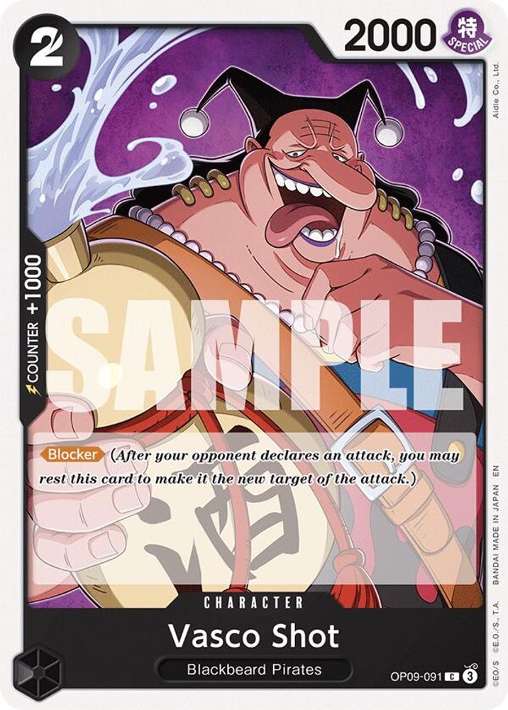 Vasco Shot One Piece TCG Card