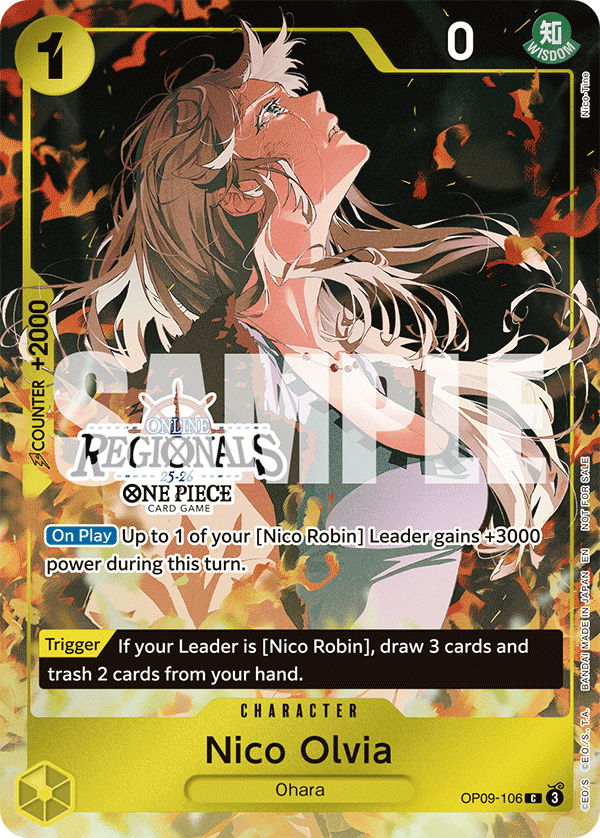Nico Olvia One Piece TCG Card