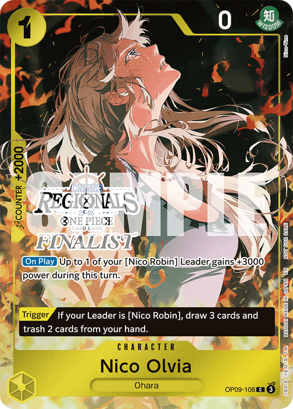 Nico Olvia One Piece TCG Card