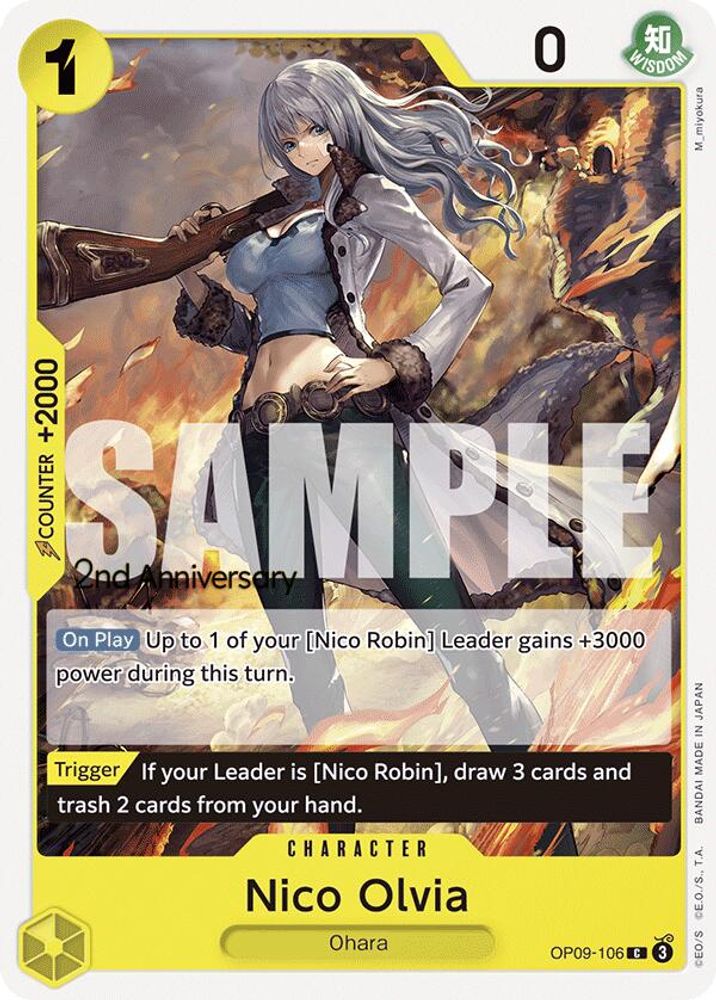 Nico Olvia One Piece TCG Card