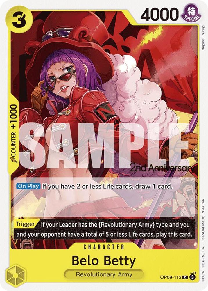 Belo Betty One Piece TCG Card