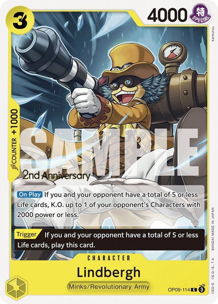 Lindbergh One Piece TCG Card