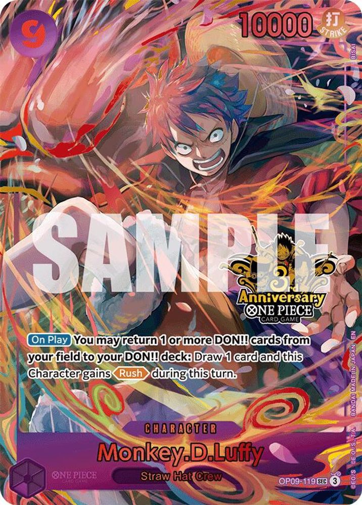 Monkey.D.Luffy One Piece TCG Card