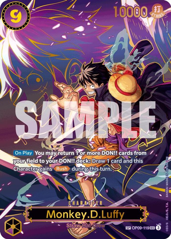 Monkey.D.Luffy One Piece TCG Card
