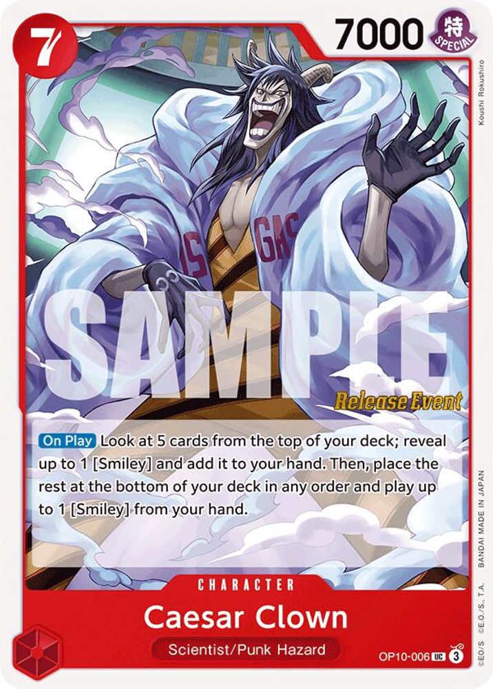 Caesar Clown One Piece TCG Card