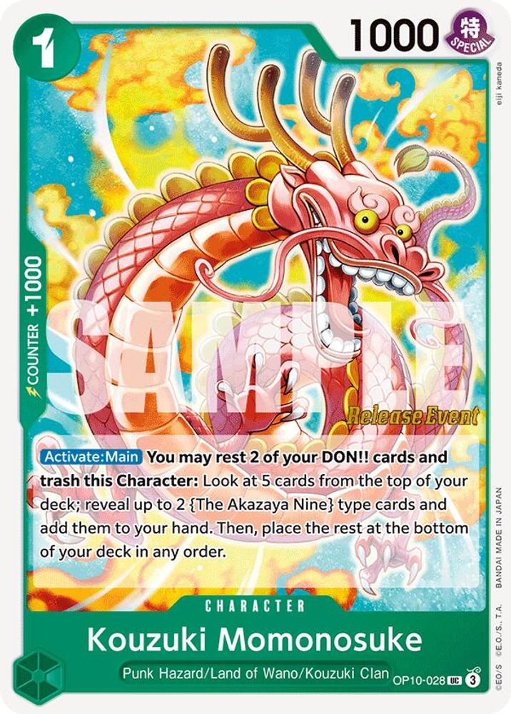 Kouzuki Momonosuke One Piece TCG Card