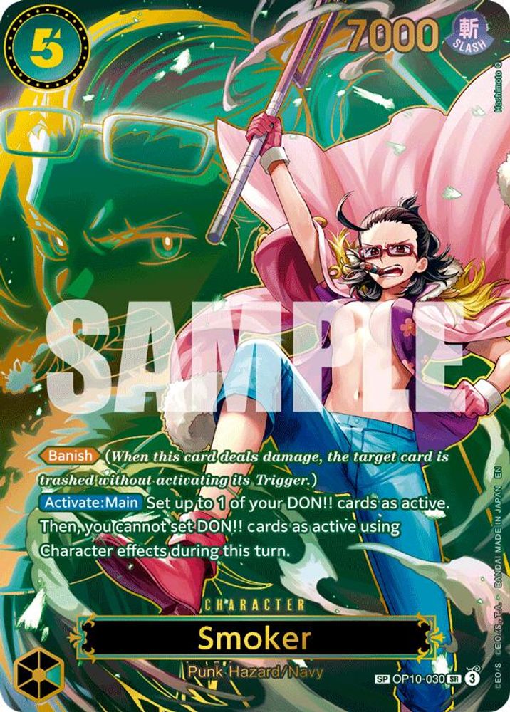 Smoker One Piece TCG Card
