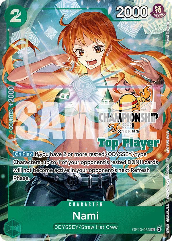 Nami One Piece TCG Card