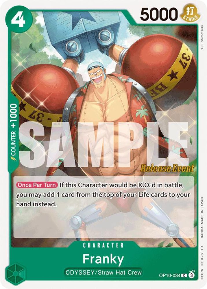 Franky One Piece TCG Card