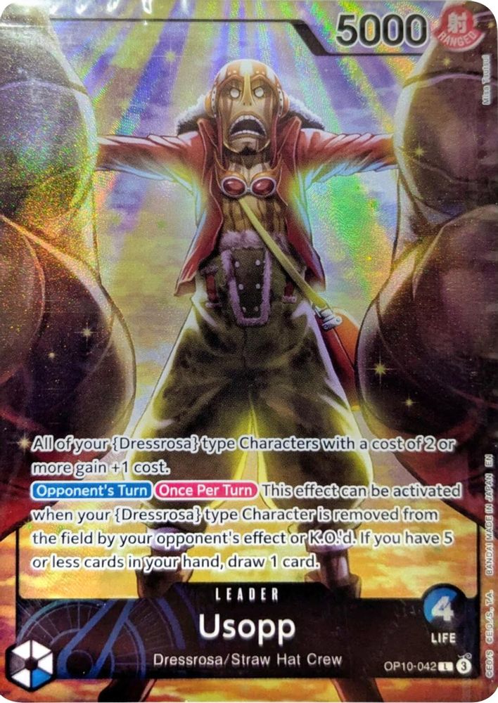Usopp One Piece TCG Card