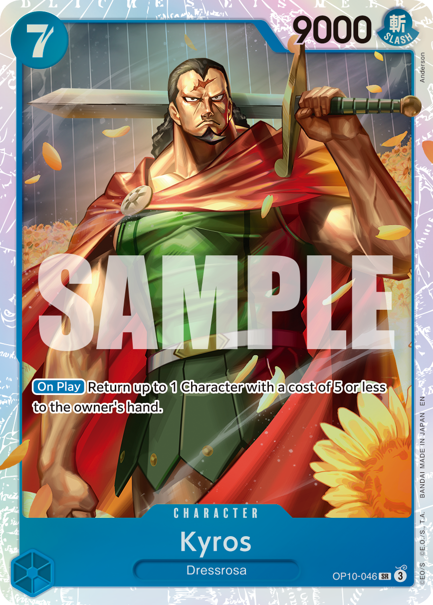 Kyros One Piece TCG Card