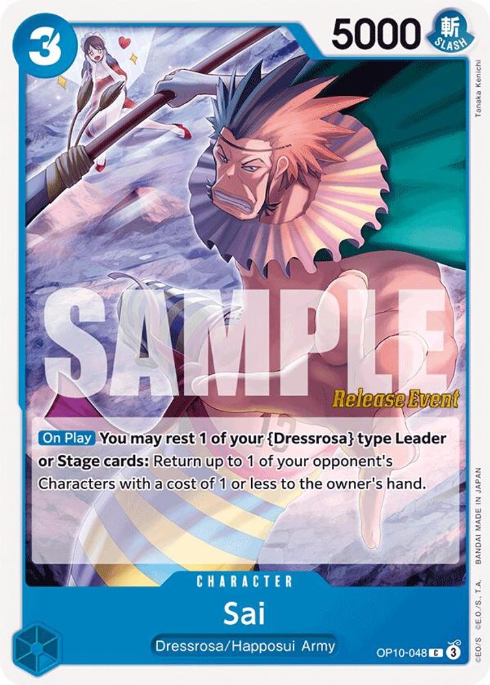 Sai One Piece TCG Card