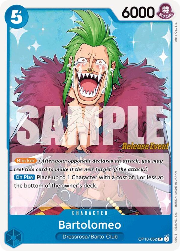 Bartolomeo One Piece TCG Card