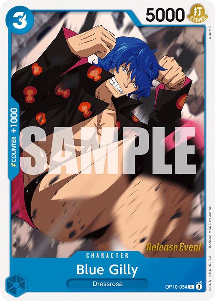 Blue Gilly One Piece TCG Card
