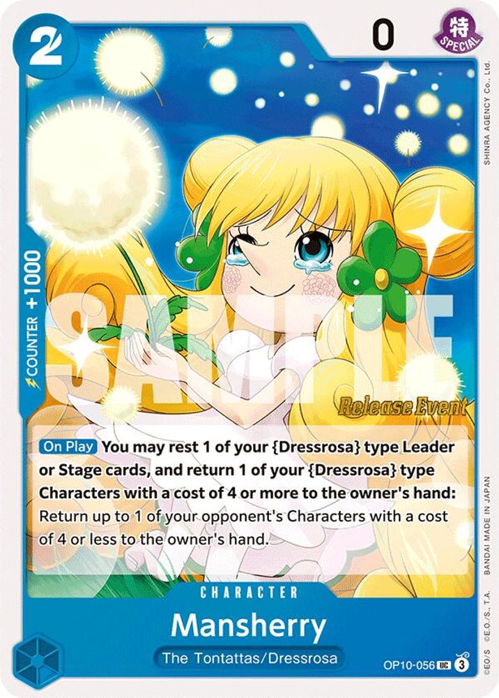 Mansherry One Piece TCG Card