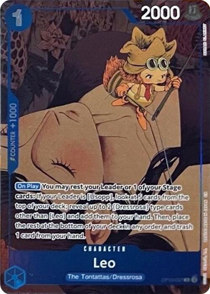 Leo One Piece TCG Card