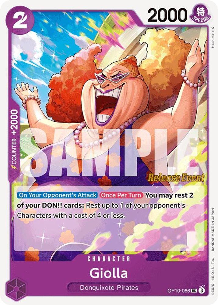 Giolla One Piece TCG Card
