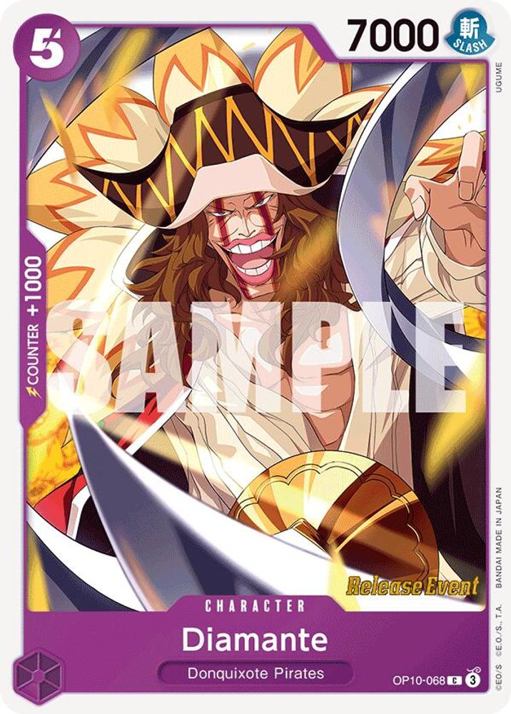 Diamante One Piece TCG Card
