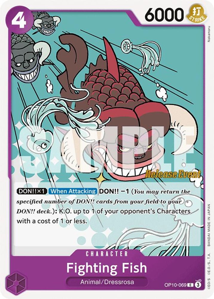 Fighting Fish One Piece TCG Card