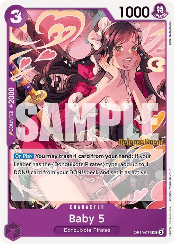Baby 5 One Piece TCG Card