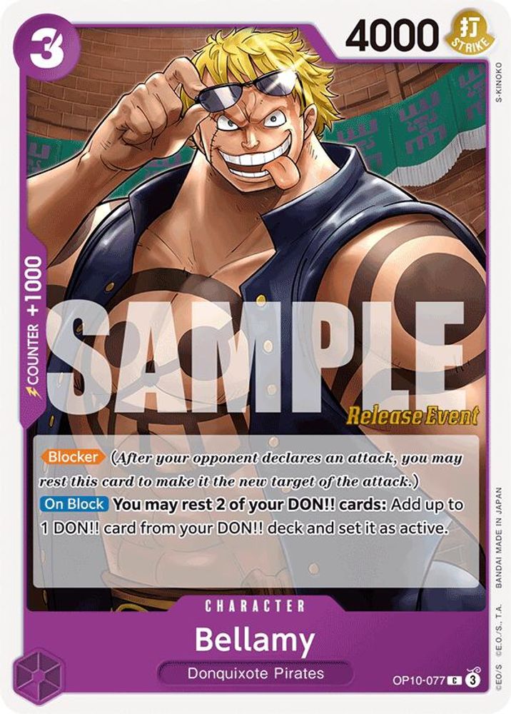 Bellamy One Piece TCG Card