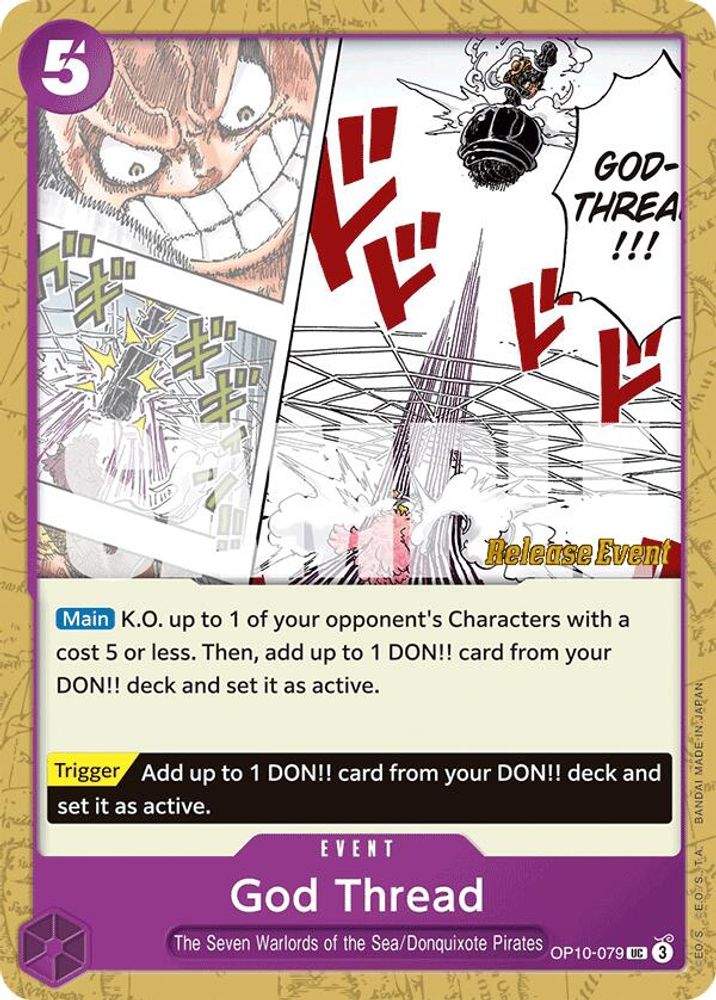 God Thread One Piece TCG Card