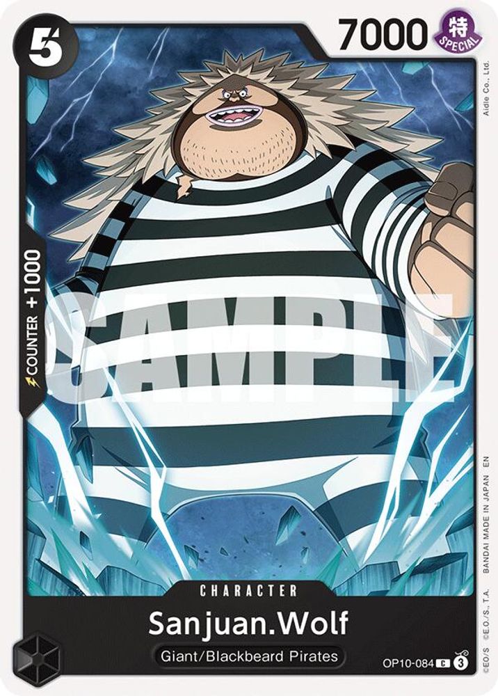 Sanjuan.Wolf One Piece TCG Card