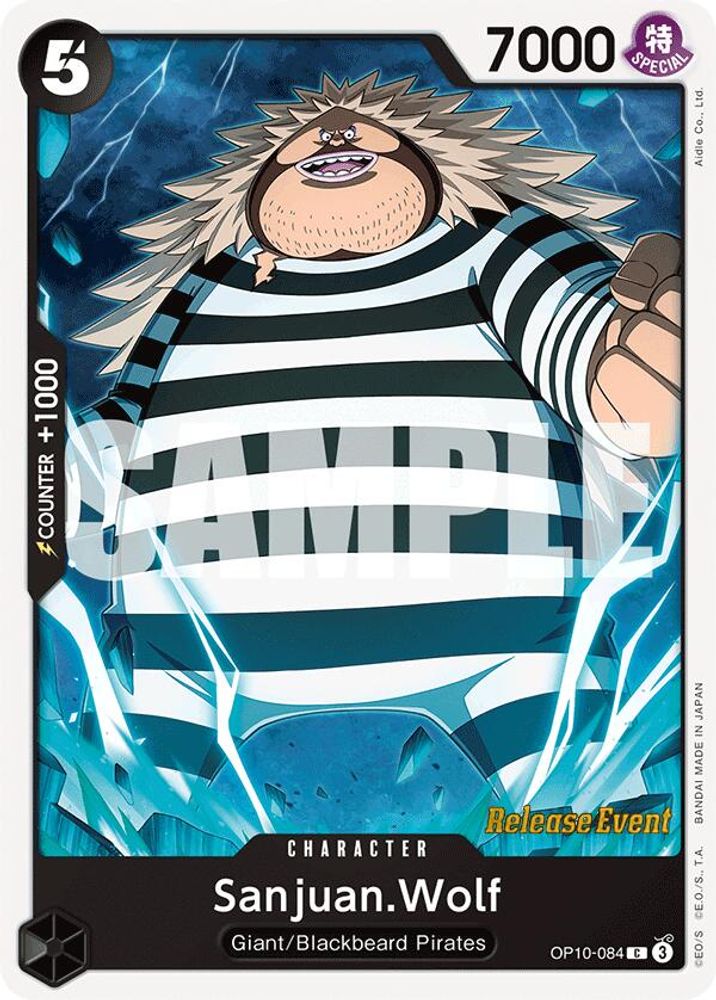 Sanjuan.Wolf One Piece TCG Card