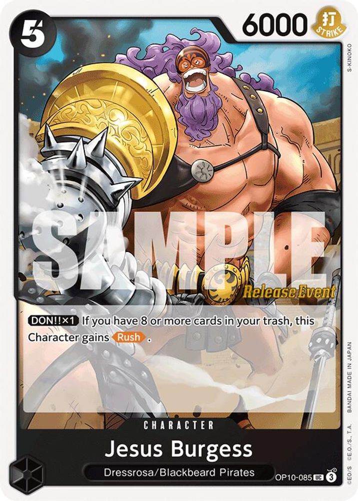 Jesus Burgess One Piece TCG Card