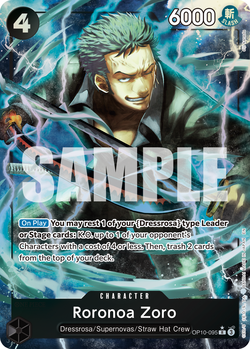 Roronoa Zoro One Piece TCG Card