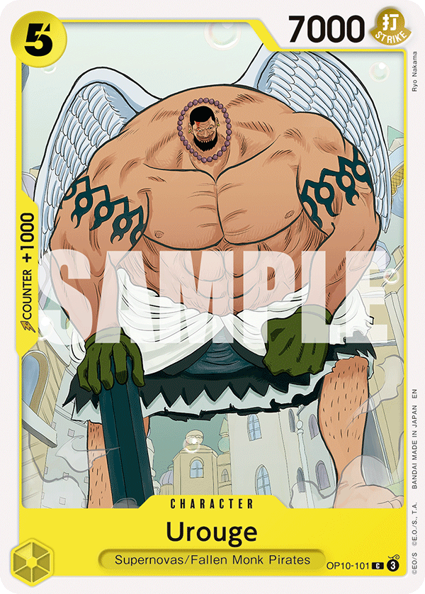 Urouge One Piece TCG Card