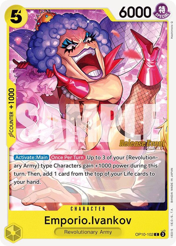 Emporio.Ivankov One Piece TCG Card
