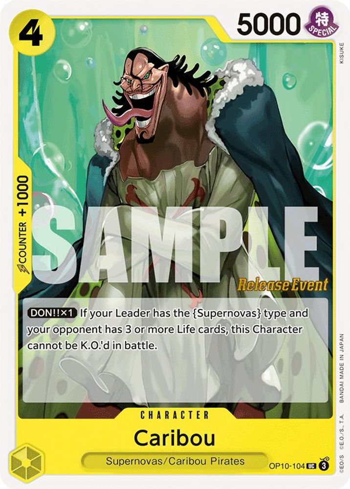 Caribou One Piece TCG Card