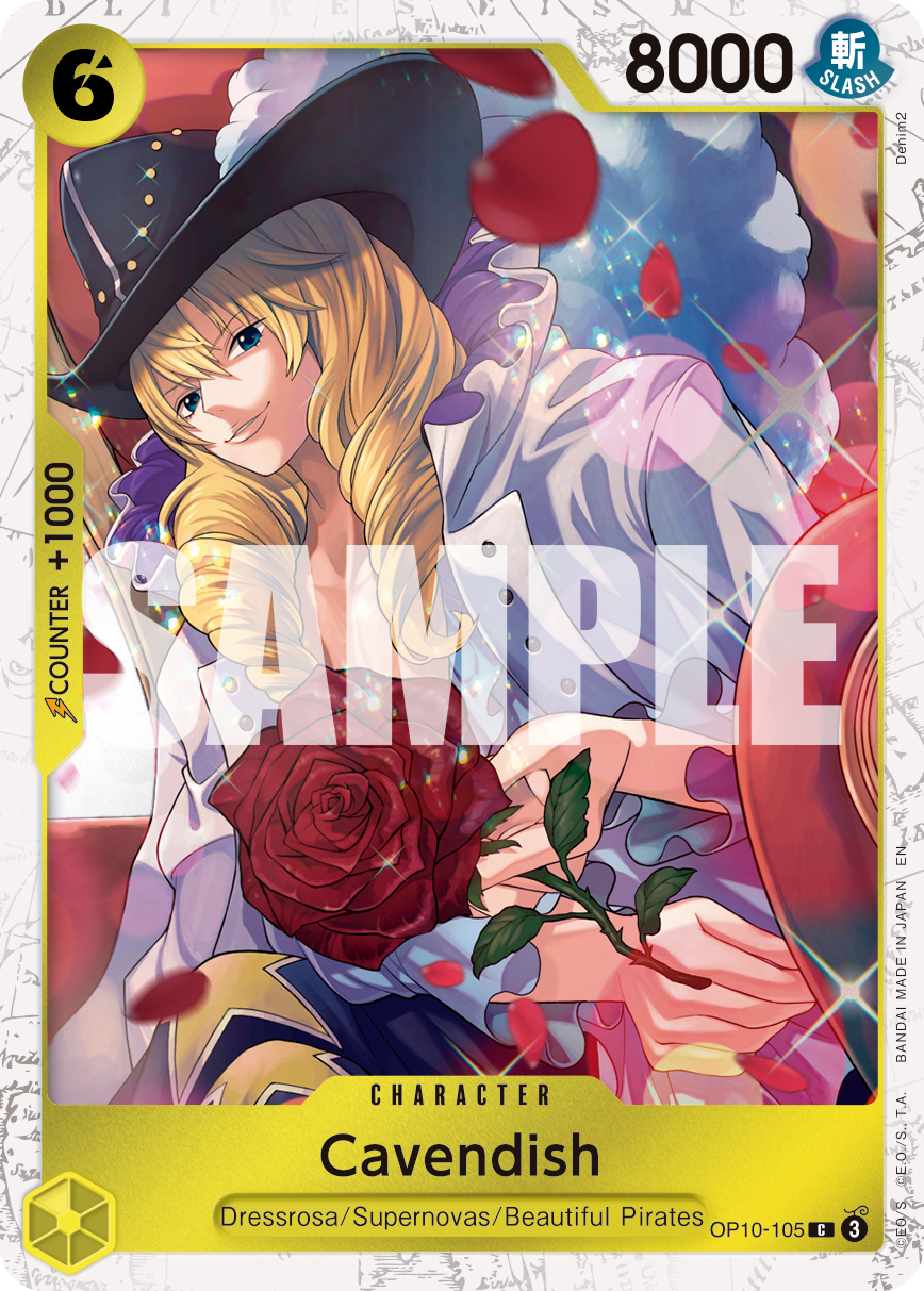 Cavendish One Piece TCG Card