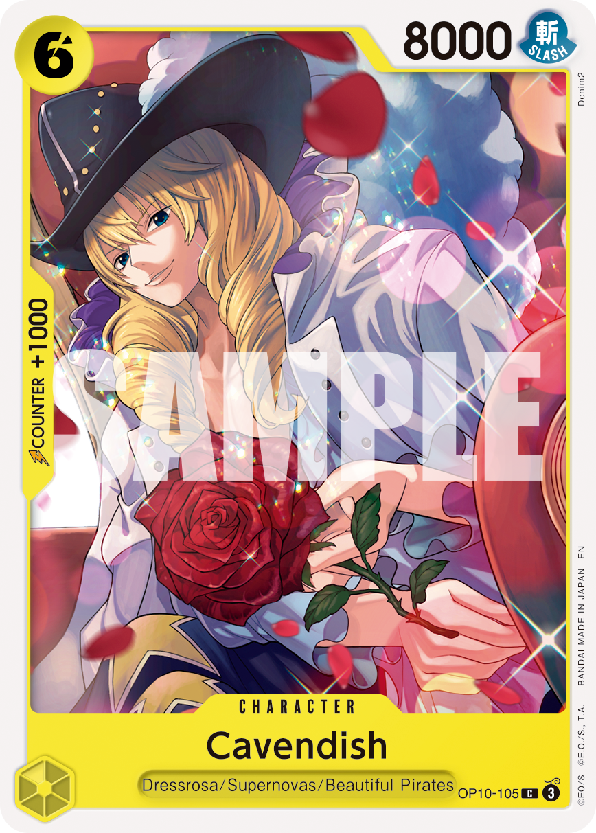 Cavendish One Piece TCG Card