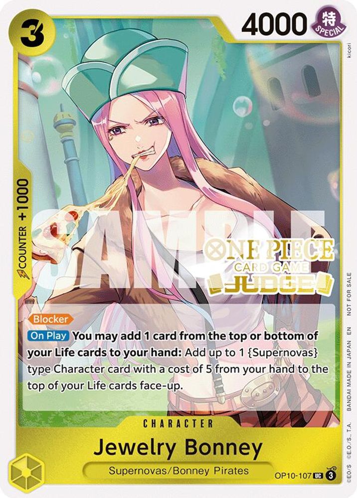 Jewelry Bonney One Piece TCG Card