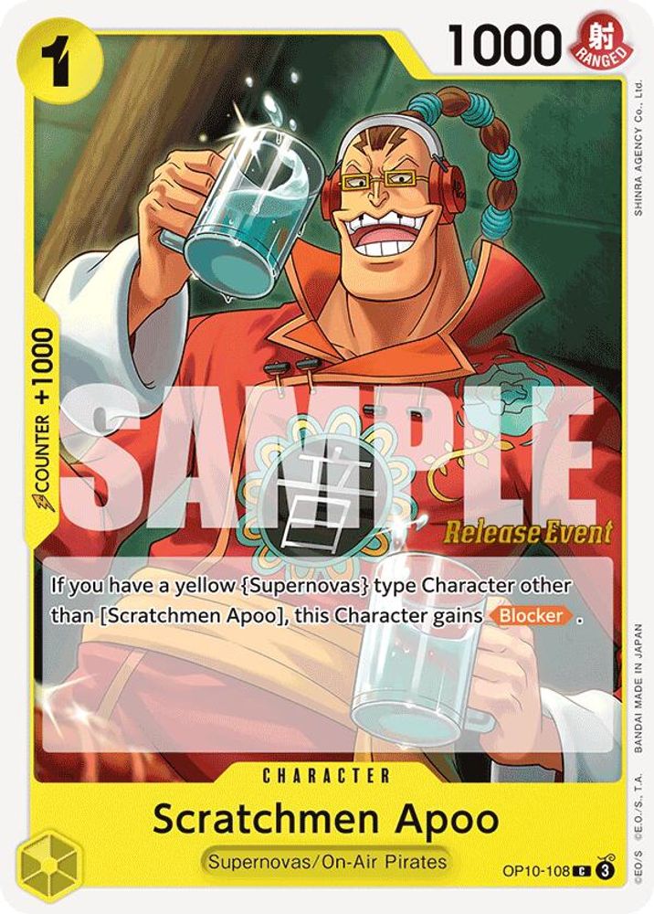 Scratchmen Apoo One Piece TCG Card